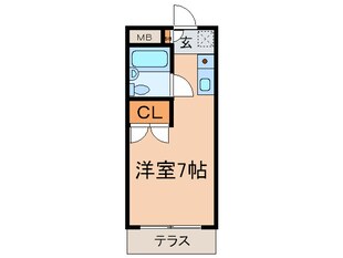 ラピュタ浜田山の物件間取画像